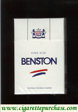 Benston king size cigarettes with two horizontal lines Croatia